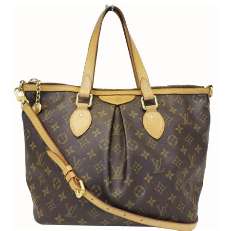 immagini borsa louis vuitton modello palermo|Palermo leather handbag Louis Vuitton Brown in Leather.